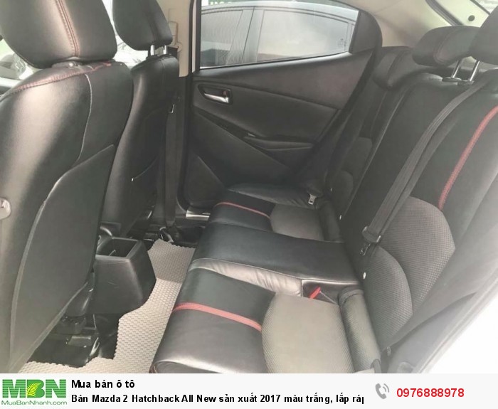 Bán Mazda 2 Hatchback All New sản xuất 2017 màu trắng, lắp ráp trong nước