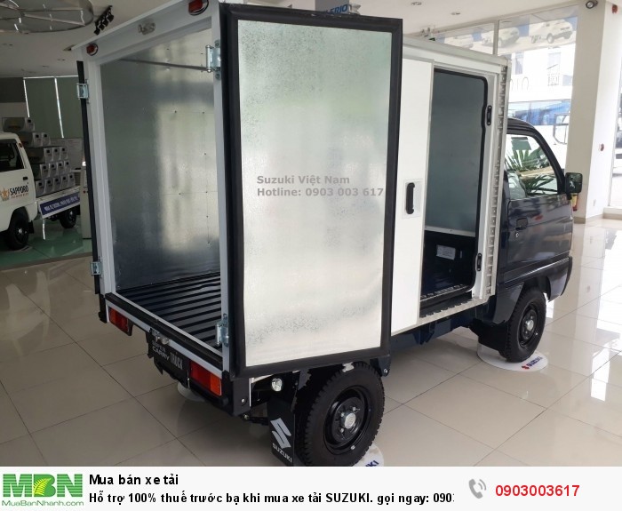 Hỗ trợ 100% thuế trước bạ khi mua xe tải SUZUKI. gọi ngay: 0903 003 617
