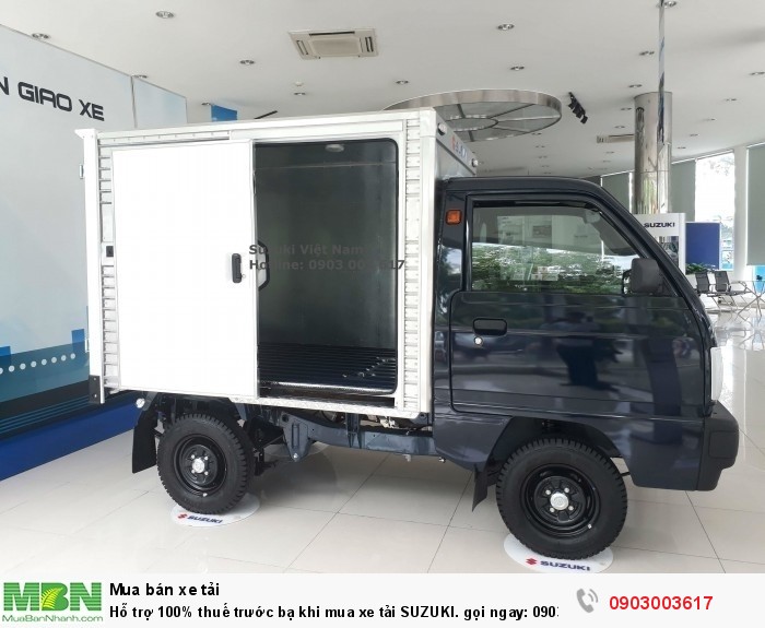 Hỗ trợ 100% thuế trước bạ khi mua xe tải SUZUKI. gọi ngay: 0903 003 617
