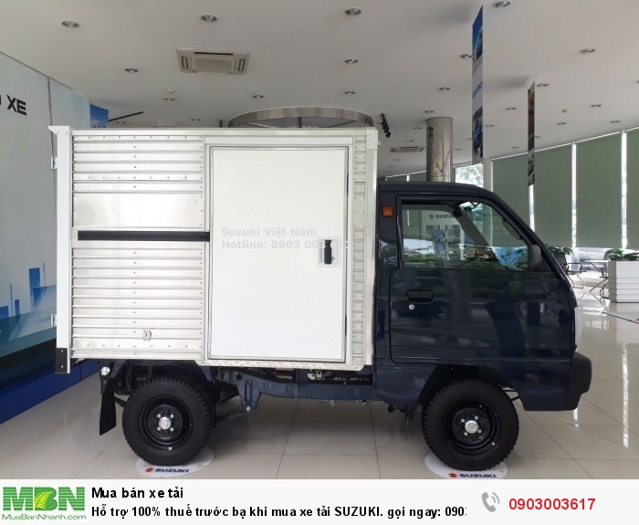 Hỗ trợ 100% thuế trước bạ khi mua xe tải SUZUKI. gọi ngay: 0903 003 617