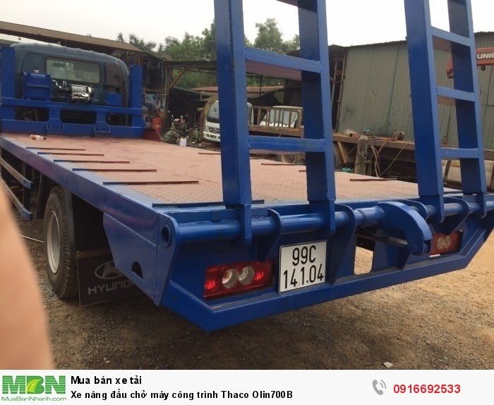 Xe nâng đầu chở máy công trình Thaco Olin700B