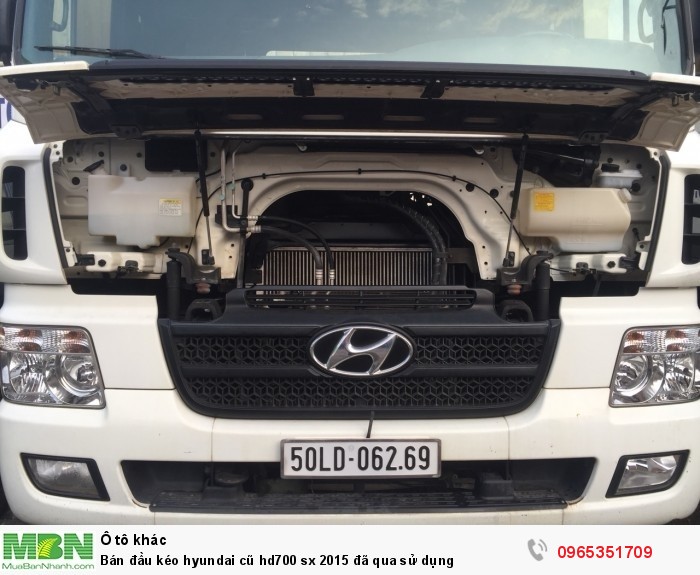 Bán đầu kéo Hyundai cũ hd700 sx 2015 đã qua sử dụng