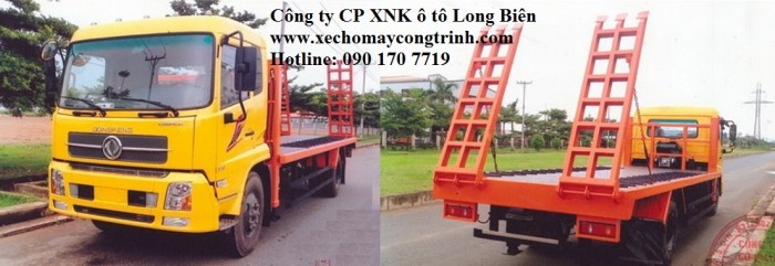 Bán Xe nâng đầu, xe phooc chở máy công trình 2 chân 5-7,9 tấn 2017-2018