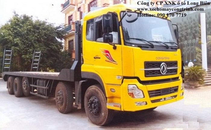 Bán Xe nâng đầu, xe phooc chở máy công trình 4 chân 15, 16-17 18-19 tấn 2017-2018