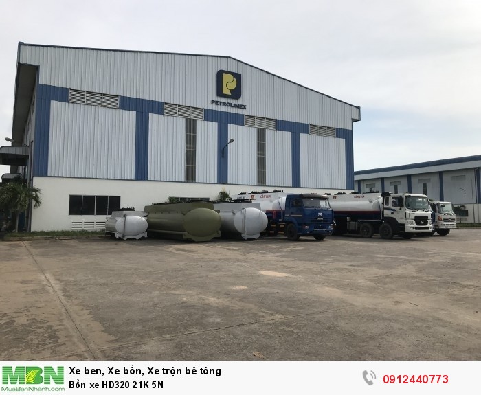 Bồn xe HD320 21K 5N