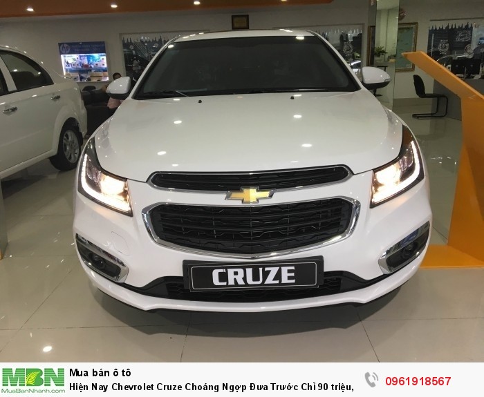 Hiện Nay Chevrolet Cruze Choáng Ngợp Đưa Trước Chỉ 90 triệu, Giảm Tới 50tr Tiền Mặt.