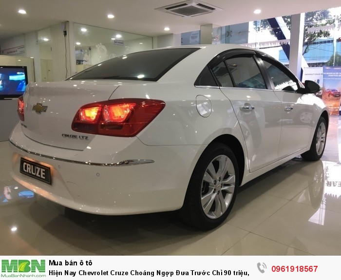 Hiện Nay Chevrolet Cruze Choáng Ngợp Đưa Trước Chỉ 90 triệu, Giảm Tới 50tr Tiền Mặt.