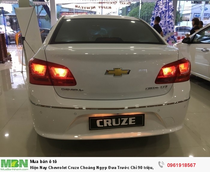 Hiện Nay Chevrolet Cruze Choáng Ngợp Đưa Trước Chỉ 90 triệu, Giảm Tới 50tr Tiền Mặt.