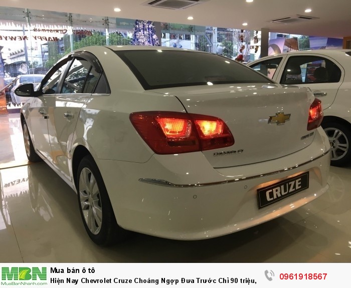 Hiện Nay Chevrolet Cruze Choáng Ngợp Đưa Trước Chỉ 90 triệu, Giảm Tới 50tr Tiền Mặt.