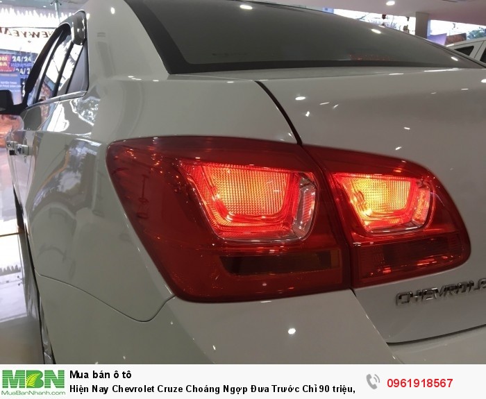 Hiện Nay Chevrolet Cruze Choáng Ngợp Đưa Trước Chỉ 90 triệu, Giảm Tới 50tr Tiền Mặt.