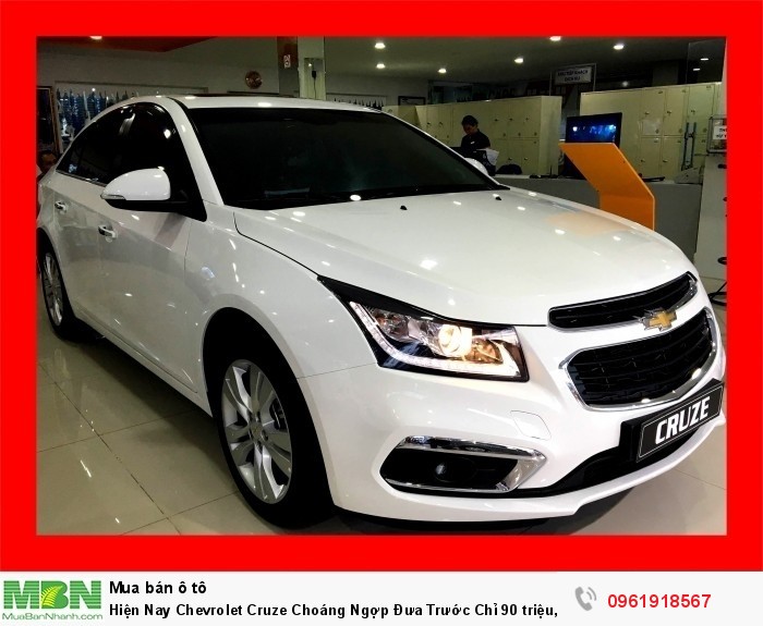 Hiện Nay Chevrolet Cruze Choáng Ngợp Đưa Trước Chỉ 90 triệu, Giảm Tới 50tr Tiền Mặt.