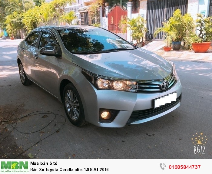 Bán Xe Toyota Corolla altis 1.8G AT 2016