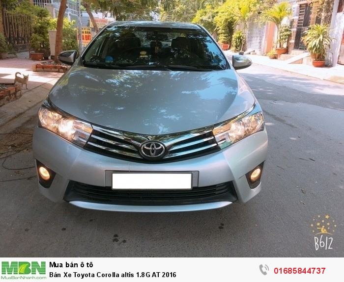 Bán Xe Toyota Corolla altis 1.8G AT 2016
