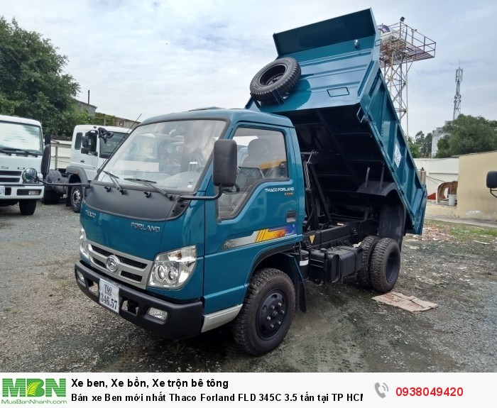 Bán xe Ben mới nhất Thaco Forland FLD 345C 3.5 tấn tại TP HCM