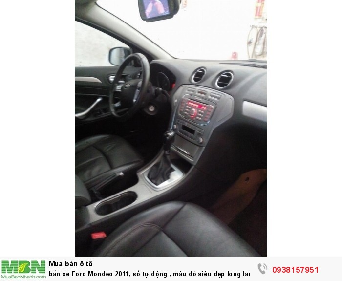 Bán xe Ford Mondeo 2011, số tự động , màu đỏ siêu đẹp long lanh.
