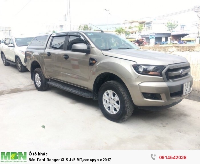 Bán Ford Ranger XLS 4x2 MT,canopy sx 2017