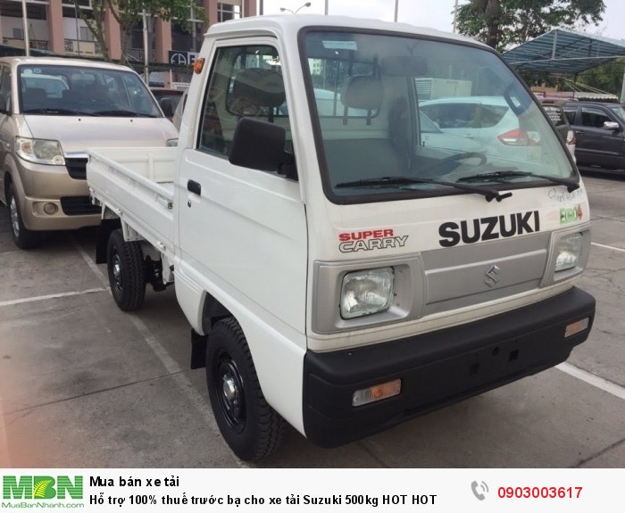 Hỗ trợ 100% thuế trước bạ cho xe tải Suzuki 500kg HOT HOT