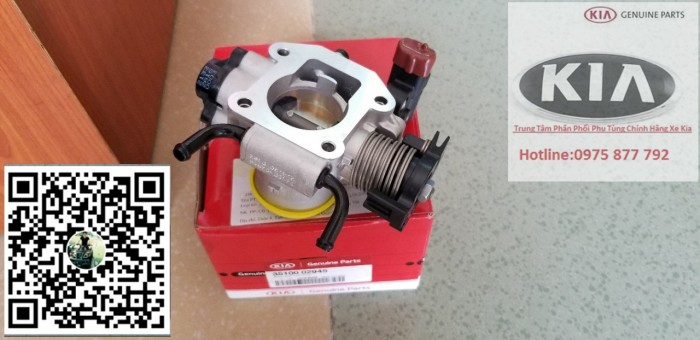 Phụ tùng xe kia mornong 2010 - Cụm Thân Bướm Ga Morning