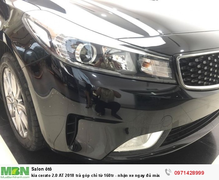 Kia cerato 2.0 AT 2018 trả góp chỉ từ - nhận xe ngay đủ màu