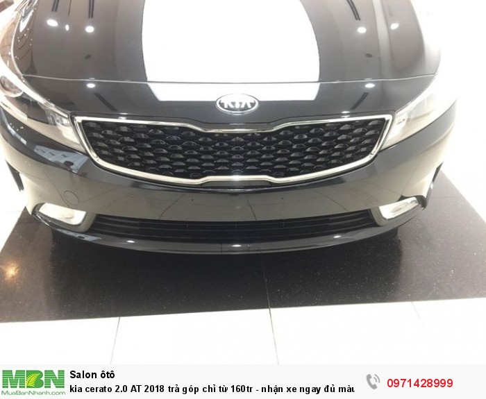 Kia cerato 2.0 AT 2018 trả góp chỉ từ - nhận xe ngay đủ màu