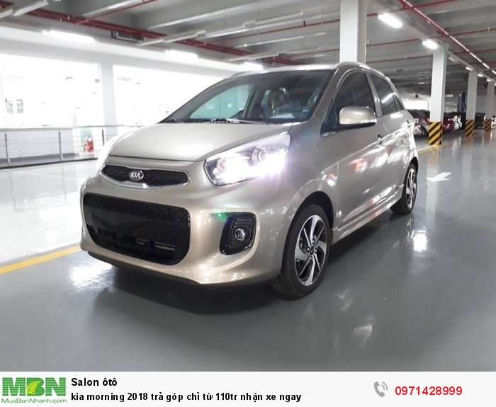 Kia morning 2018 trả góp chỉ từ 110tr nhận xe ngay