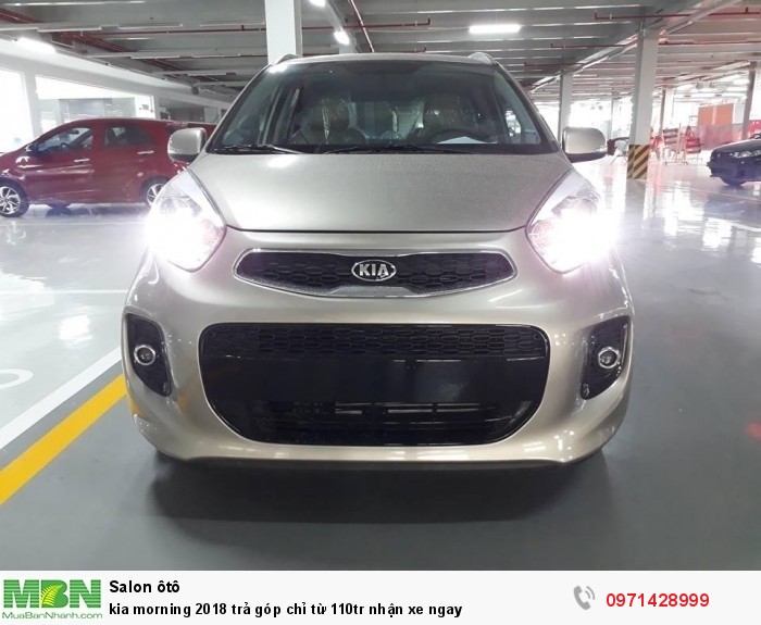 Kia morning 2018 trả góp chỉ từ 110tr nhận xe ngay