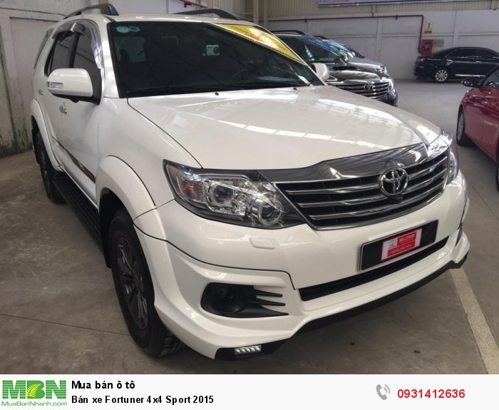 Bán xe Fortuner 4x4 Sport 2015