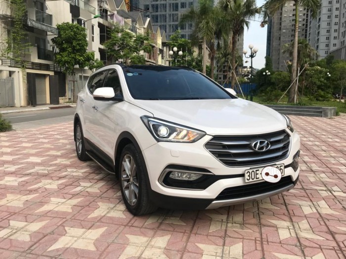 Santafe 4WD sản xuất và đăng ký 2017 chính chủ Full kịch đồ lốp sơ cua chưa hạ