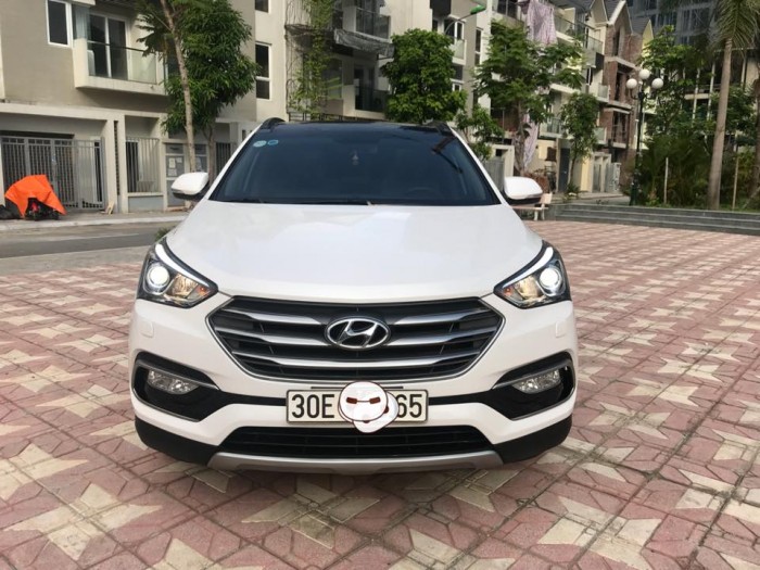 Santafe 4WD sản xuất và đăng ký 2017 chính chủ Full kịch đồ lốp sơ cua chưa hạ