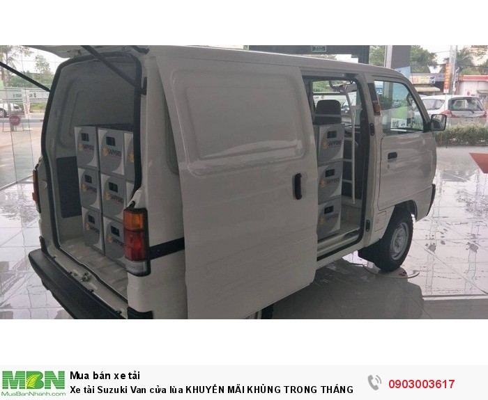 Xe tải Suzuki Van cửa lùa KHUYẾN MÃI KHỦNG TRONG THÁNG