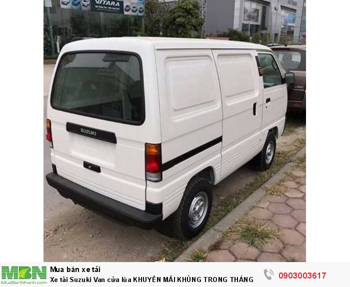 Xe tải Suzuki Van cửa lùa KHUYẾN MÃI KHỦNG TRONG THÁNG