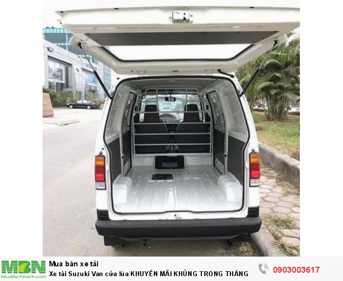 Xe tải Suzuki Van cửa lùa KHUYẾN MÃI KHỦNG TRONG THÁNG