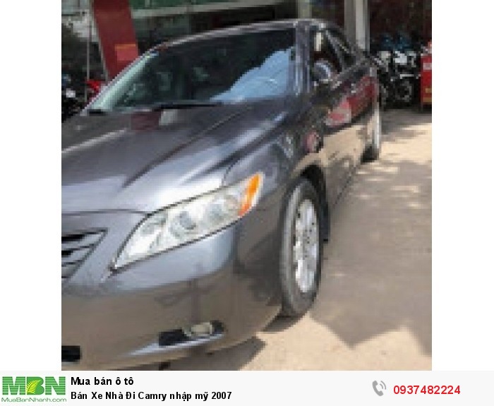 Bán Xe Nhà Đi Camry nhập mỹ 2007