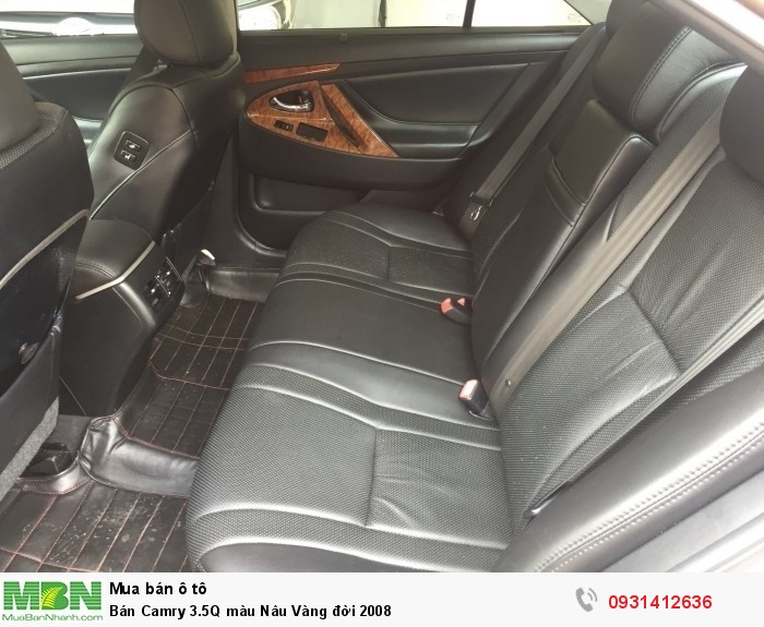 Bán Camry 3.5Q màu Nâu Vàng đời 2008