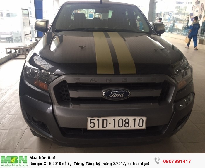 Ranger XLS 2016 số tự động, đăng ký tháng 3/2017, xe bao đẹp!