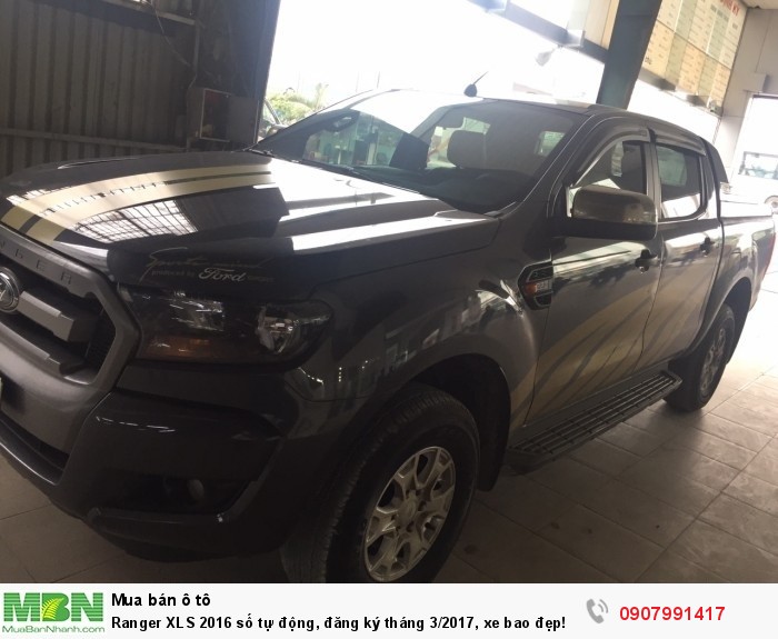 Ranger XLS 2016 số tự động, đăng ký tháng 3/2017, xe bao đẹp!