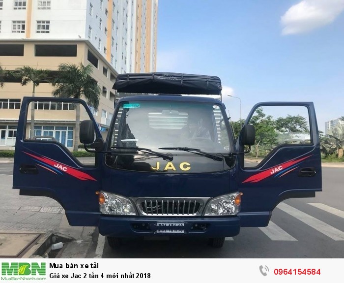 Giá xe Jac 2 tấn 4 mới nhất 2018