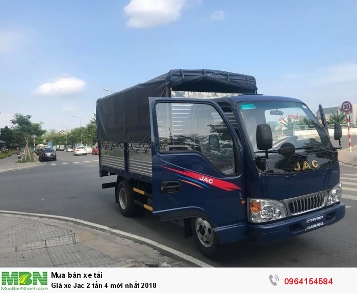 Giá xe Jac 2 tấn 4 mới nhất 2018