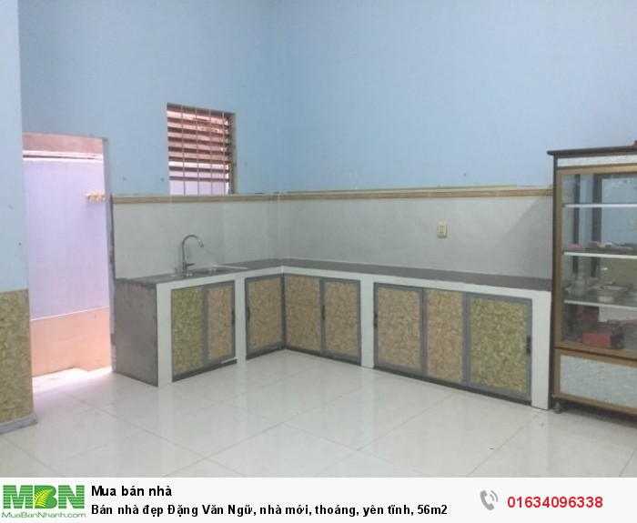 Bán nhà đẹp Đặng Văn Ngữ, nhà mới, thoáng, yên tĩnh, 56m2