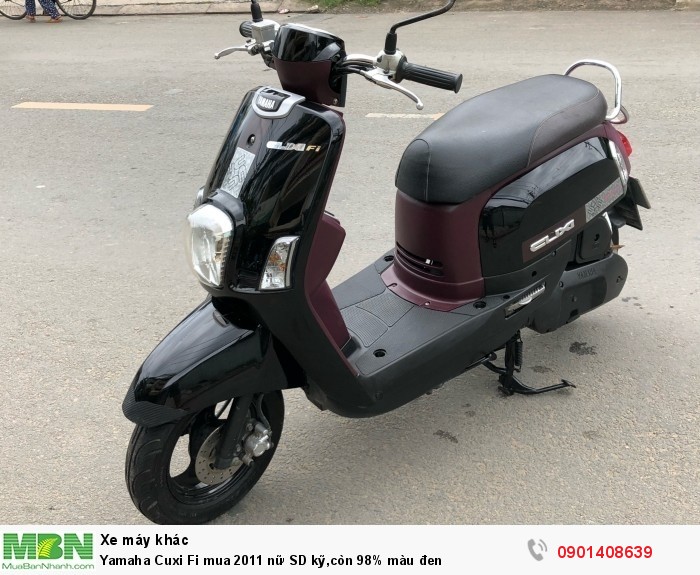 Yamaha Cuxi Fi mua 2011 nữ SD kỹ,còn 98% màu đen