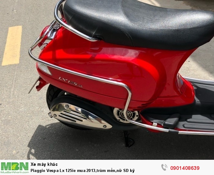 Piaggio Vespa Lx 125ie mua 2013,trùm mền,nữ SD kỹ