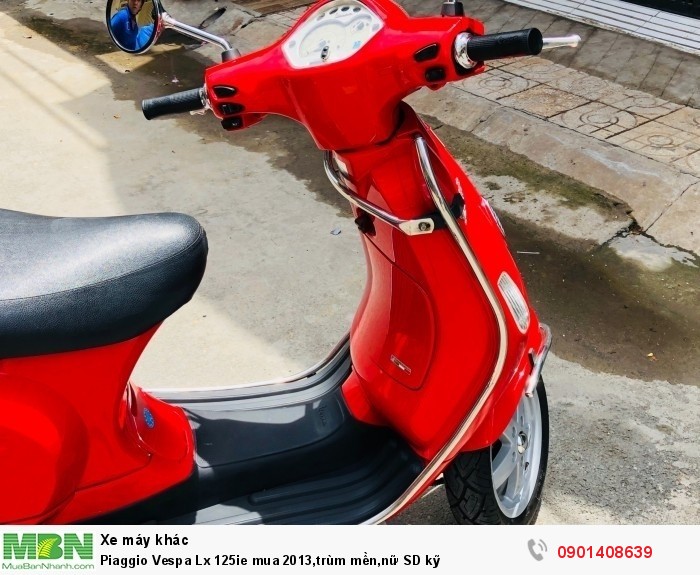 Piaggio Vespa Lx 125ie mua 2013,trùm mền,nữ SD kỹ