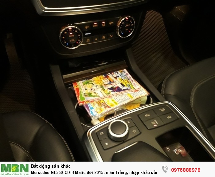 Mercedes GL350 CDI 4Matic đời 2015, màu Trắng, nhập khẩu sản xuất 12/2014, đăng ký 2015 Biển Hà Nội