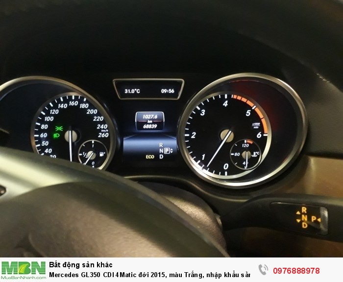 Mercedes GL350 CDI 4Matic đời 2015, màu Trắng, nhập khẩu sản xuất 12/2014, đăng ký 2015 Biển Hà Nội