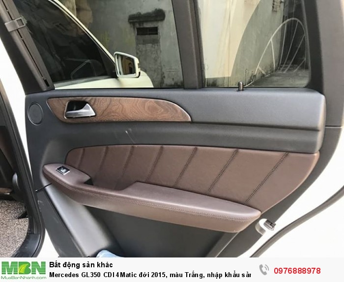 Mercedes GL350 CDI 4Matic đời 2015, màu Trắng, nhập khẩu sản xuất 12/2014, đăng ký 2015 Biển Hà Nội