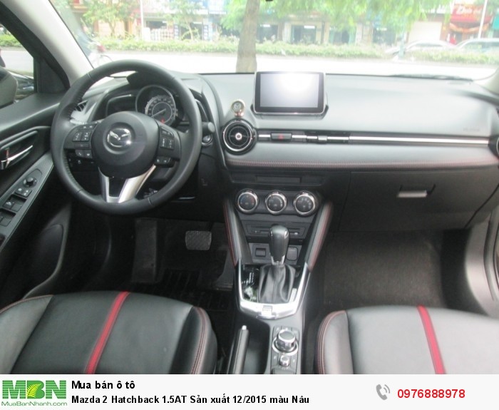 Mazda 2 Hatchback 1.5AT Sản xuất 12/2015 màu Nâu