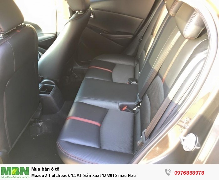 Mazda 2 Hatchback 1.5AT Sản xuất 12/2015 màu Nâu