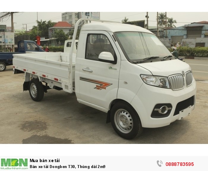 Bán xe tải Dongben T30, Thùng dài 2m9
