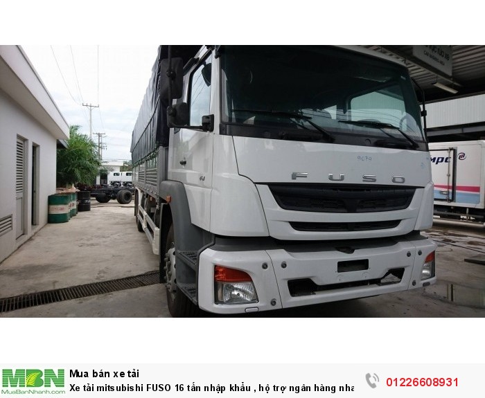 Xe tải Mitsubishi FUSO 16 tấn nhập khẩu , hộ trợ ngân hàng nhanh gọn . giao xe tận nhà cho khách hàng