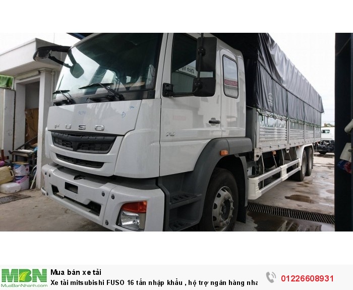 Xe tải Mitsubishi FUSO 16 tấn nhập khẩu , hộ trợ ngân hàng nhanh gọn . giao xe tận nhà cho khách hàng